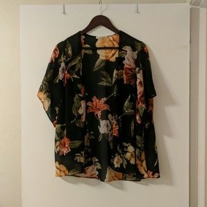 Floral kimono